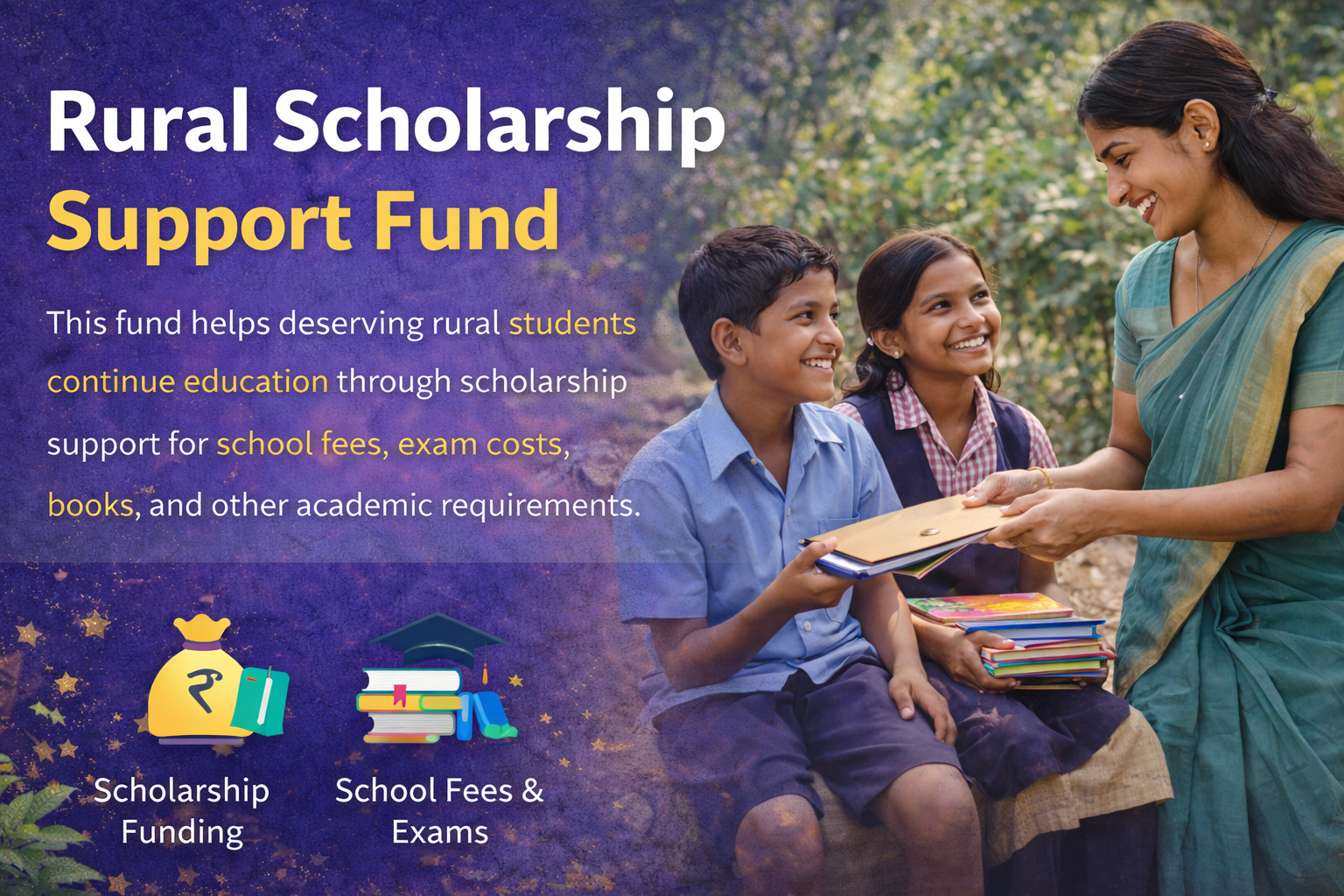 Rural Scholarship Support Fund banner